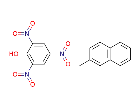 Molecular Structure of 5160-55-4 (2,4,6-trinitrophenol - 2-methylnaphthalene (1:1))