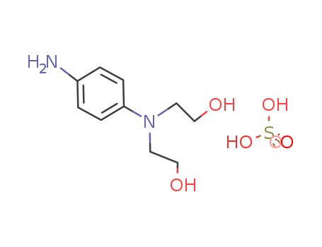 54381-16-7,N,N-Bis(2-hydroxyethyl)-p-phenylenediamine sulphate,2,2 -[(4-Aminophenyl)imino]bisethanol sulfate;N,N-Bis(2-hydroxyethyl)-4-phenylenediamine sulfate;2.5-Diaminamethyl pheneesulfate;N,N-ethoxyl p-phenylene diamine sulfate;N,N-Di(2,2-Ethoxyl)-p-phenylenediamine Sulfate;(p-ammoniophenyl)bis(2-hydroxyethyl)ammonium sulphate;N,N-di-(2-hydroxyethyl)-p-phenylenediamine sulfate;N,N'-Bis(2-hydroxyethyl)-2-nitro-p-phenylenediamine sulfate;N,N-Bis(2-hydroxyethyl)-p- phenylenediamine Sulfate;