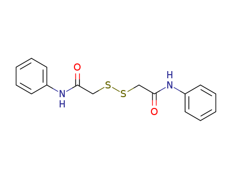 Acetamide,2,2'-dithiobis[N-phenyl- cas  3095-79-2