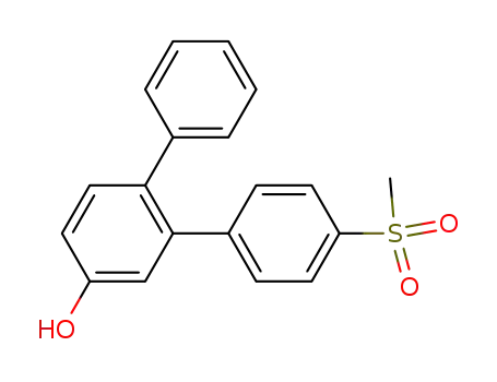 3-(4'-methylsulfonylphenyl)-4-phenylphenol