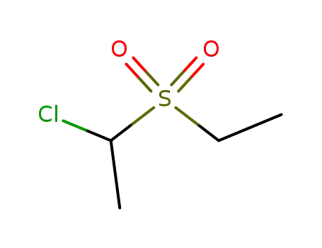 Molecular Structure of 1728-90-1 (1-chloro-1-ethanesulfonyl-ethane)