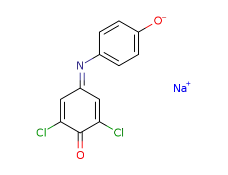 Molecular Structure of 620-45-1 (2,6-Dichloroindophenol sodium salt)