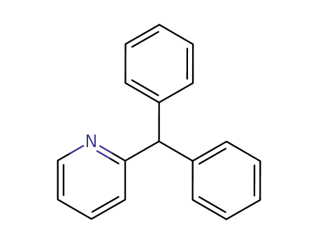 Molecular Structure of 3678-70-4 (DIPHENYL-2-PYRIDYLMETHANE, 98)