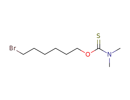 Molecular Structure of 1110667-78-1 (6-bromohexyl dimethylthiocarbamate)