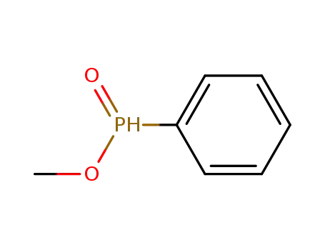 Molecular Structure of 7162-15-4 (Phosphinic acid, phenyl-, methyl ester)