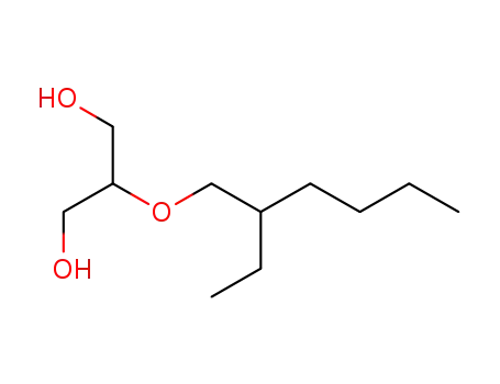 Molecular Structure of 1027549-81-0 (2-(2-ethylhexyloxy)-1,3-propanediol)