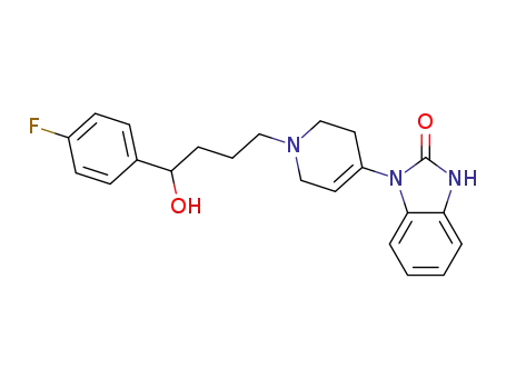 1-(p-Fluorophenyl)-4-[4-(2-oxo-1-benzimidazolinyl)-1,2,3,6-tetrahydro-1-pyridyl]-1-butanol