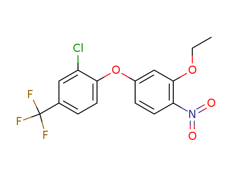 42874-03-3,Oxyfluorfen,2-Chloro-alpha,alpha,alpha-trifluoro-p-tolyl-3-ethoxy-4-nitrophenyl ether;Zoomer;Ether, 2-chloro-alpha,alpha,alpha-trifluoro-p-tolyl 3-ethoxy-4-nitrophenyl;Oxygold;Hada F;Boxer (Obs.);Benzene, 2-chloro-1-(3-ethoxy-4-nitrophenoxy)-4-(trifluoromethyl)- (9CI);Goal;Goldate;RH 2915;2-Chloro-1-(3-ethoxy-4-nitrophenoxy)-4-trifluoromethylbenzene;Oxyfluorfene [ISO-French];Scotts Ornamental Herbicide 2;Koltar;2-chloro-1-(3-ethoxy-4-nitro-phenoxy)-4-(trifluoromethyl)benzene;RH 2915D;Benzene,2-chloro-1-(3-ethoxy-4- nitrophenoxy)-4-(trifluoromethyl)-;Goal 2E;RH-2915;Oxyfluorfene;