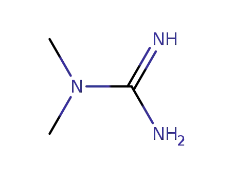 Molecular Structure of 6145-42-2 (N,N-DIMETHYL-GUANIDINE)