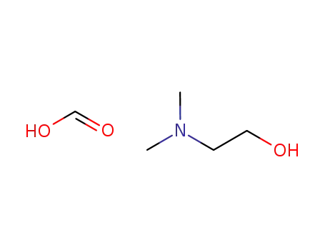 Molecular Structure of 59101-30-3 (formic acid, compound with 2-(dimethylamino)ethanol (1:1))