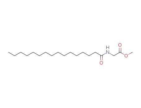 Molecular Structure of 214706-34-0 (N-hexadecanoyl glycine methyl ester)