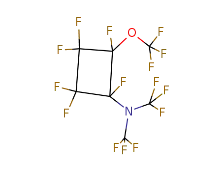 Molecular Structure of 17636-84-9 (perfluoro(dimethyl-2-methoxybutylamine))