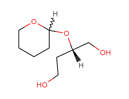 (2S,2'RS) 2-O-(Tetrahydro-2'-pyranyl)-1,2,4-butanetriol