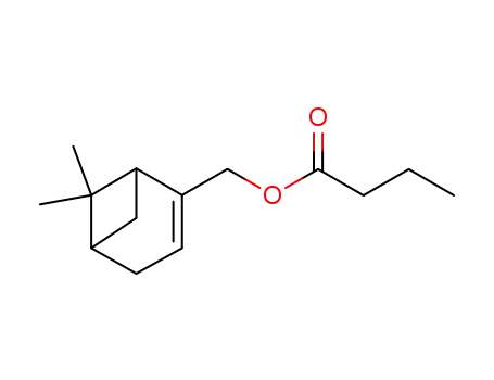 Molecular Structure of 79433-52-6 (butyric acid pin-2-en-10-yl ester)