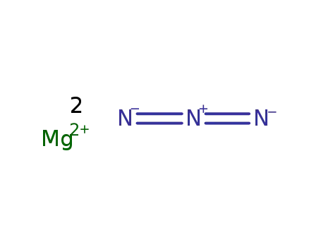 Molecular Structure of 39108-12-8 (Magnesium azide)