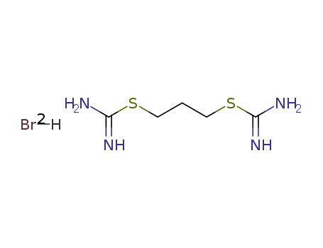 Molecular Structure of 5442-32-0 (PROPYLENE DIISOTHIURONIUM DIBROMIDE)