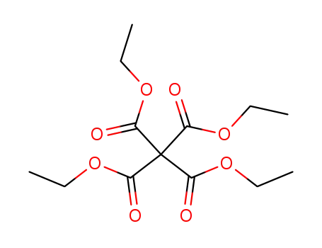 Molecular Structure of 39000-70-9 (methanetetracarboxylic acid tetraethyl ester)