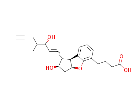 Molecular Structure of 88475-69-8 (Beraprost sodium)