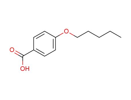 Molecular Structure of 15872-41-0 (4-Pentyloxybenzoic acid)