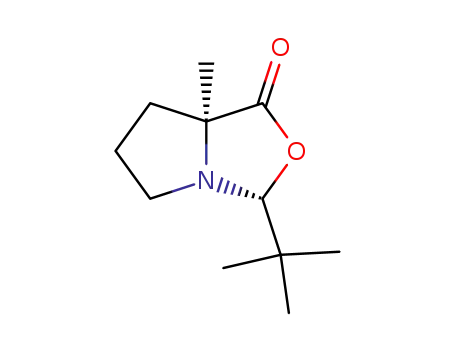 (2R,5S)-2-tert-butyl-5-methyl-1-aza-3-oxabicyclo<3.3.0>octan-4-one