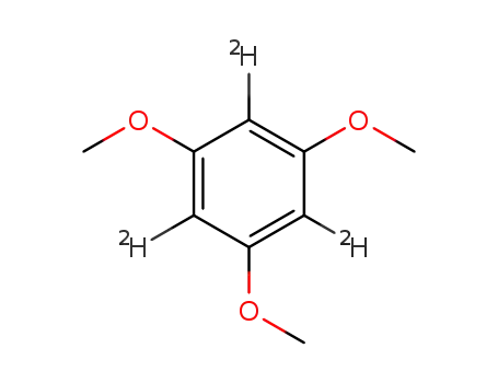 Molecular Structure of 35564-11-5 (1,3,5-trimethoxybenzene-2,4,6-d<sub>3</sub>)