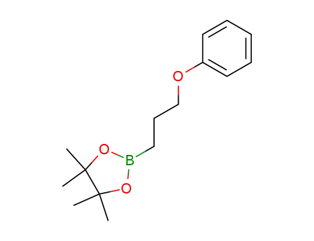 Molecular Structure of 177950-03-7 (1,3,2-Dioxaborolane, 4,4,5,5-tetramethyl-2-(3-phenoxypropyl)-)