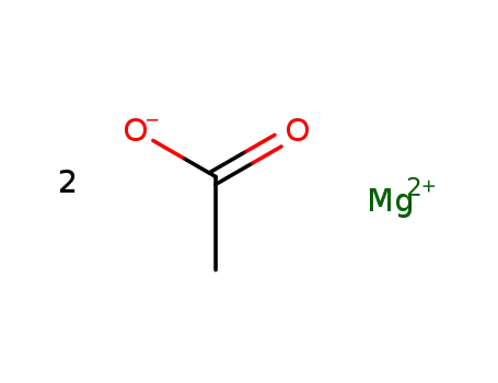Molecular Structure of 142-72-3 (Magnesium acetate)