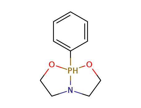 Molecular Structure of 57680-64-5 (8-Phenyl-tetrahydro-8λ<sup>5</sup>-[1,3,2]oxazaphospholo[2,3-b][1,3,2]oxazaphosphole)