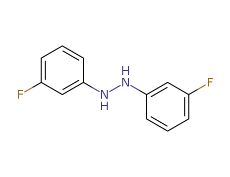 Molecular Structure of 331-20-4 (Hydrazine, 1,2-bis(3-fluorophenyl)-)