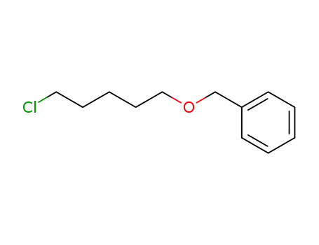 Molecular Structure of 100847-50-5 (Benzene, [[(5-chloropentyl)oxy]methyl]-)