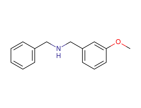 Molecular Structure of 134240-37-2 (BENZYL-(3-METHOXY-BENZYL)-AMINE)