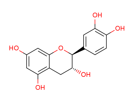 18829-70-4,(-)-CATECHIN HYDRATE,2H-1-Benzopyran-3,5,7-triol,2-(3,4-dihydroxyphenyl)-3,4-dihydro-, (2S-trans)-;Catechol, (-)- (8CI);(-)-(2S,3R)-Catechin;(-)-Catechol;L-Catechin;NSC 81746;2H-1-Benzopyran-3,5,7-triol,2-(3,4-dihydroxyphenyl)-3,4-dihydro-, (2S,3R)-;