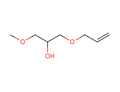 Molecular Structure of 28025-23-2 (1-(allyloxy)-3-methoxypropan-2-ol)
