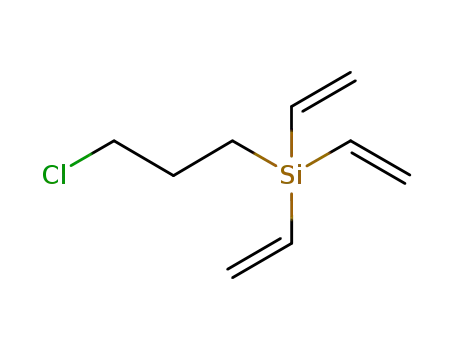 Molecular Structure of 954114-17-1 ((3-chloropropyl)trivinylsilane)