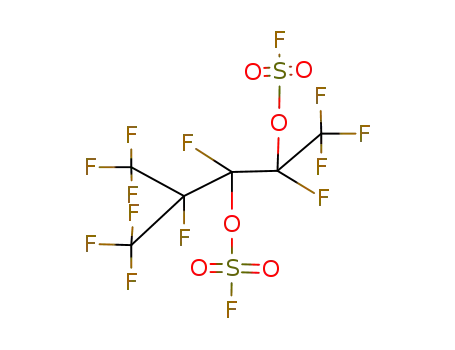 Molecular Structure of 75677-98-4 (2,3-bi(fluorosulfato)perfluoro-4-methylpentane)