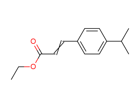 32580-69-1,ethyl p-isopropylcinnamate,Cinnamicacid, p-isopropyl-, ethyl ester (6CI,8CI); Ethyl 4-isopropylcinnamate