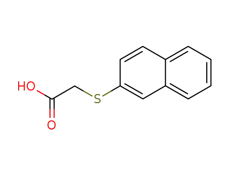Molecular Structure of 93-21-0 ((2-NAPHTHYLTHIO)ACETIC ACID)