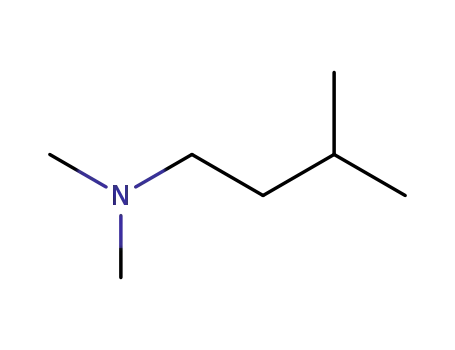 Molecular Structure of 2315-43-7 (N,N,3-trimethylbutan-1-amine)