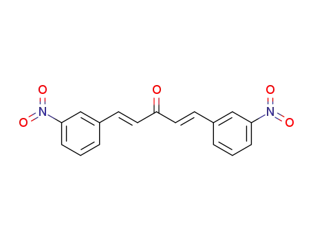 Molecular Structure of 621-21-6 (1,5-bis(3-nitrophenyl)penta-1,4-dien-3-one)