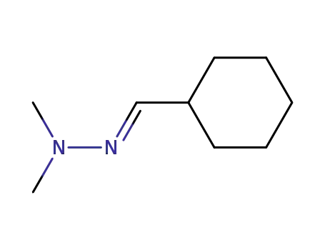Molecular Structure of 19888-79-0 (1-cyclohexanecarboxaldehyde N,N-dimethylhydrazone)