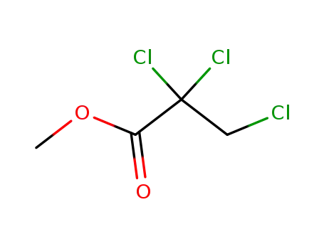 Molecular Structure of 4749-35-3 (2,2,3-Trichloropropionic acid methyl ester)