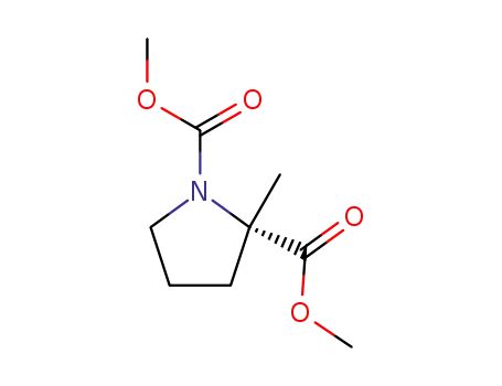 1,2-Pyrrolidinedicarboxylic acid, 2-methyl-, dimethyl ester, (S)-