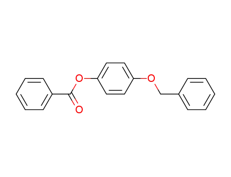 Molecular Structure of 2444-21-5 ((4-phenylmethoxyphenyl) benzoate)