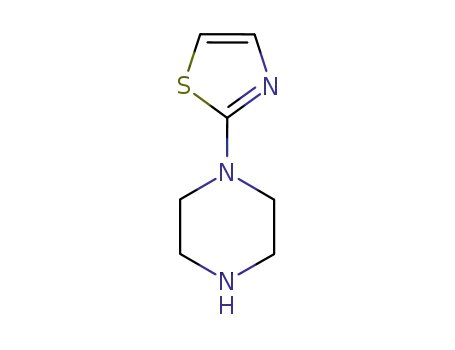 Molecular Structure of 42270-37-1 (1-(2-Thiazolyl)piperazine)