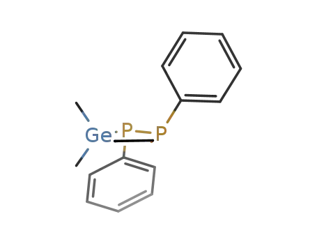 Molecular Structure of 78665-55-1 (trans-3,3-dimethyl-1,2-diphenyl-1,2,3-diphosphagermolane)