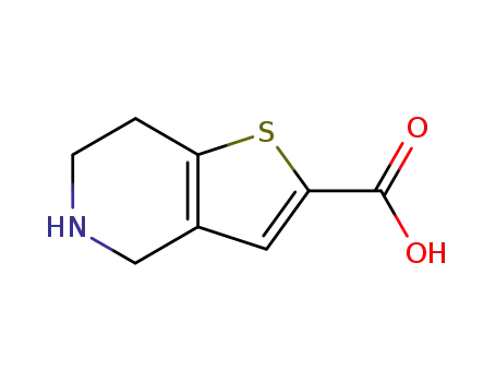 Molecular Structure of 116118-98-0 (4,5,6,7-tetrahydrothieno[3,2-c]pyridine-2-carboxylic acid)