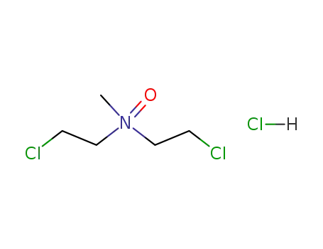 Molecular Structure of 302-70-5 (chlormethine N-oxide hydrochloride)