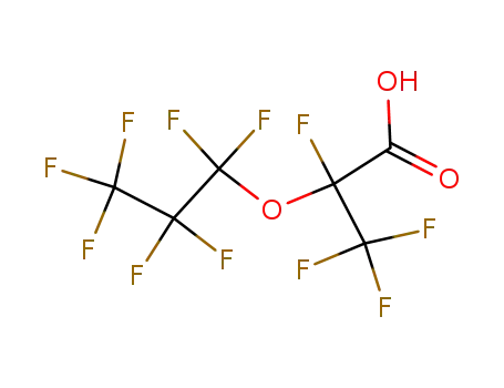 Propanoic acid,2,3,3,3-tetrafluoro-2-(1,1,2,2,3,3,3-heptafluoropropoxy)-