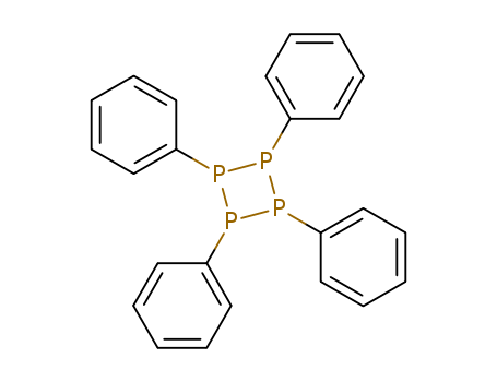 Molecular Structure of 1104-52-5 (Tetraphosphetane, tetraphenyl-)
