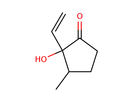 Hydroxy-2-methyl-3-vinyl-2-cyclopentanon